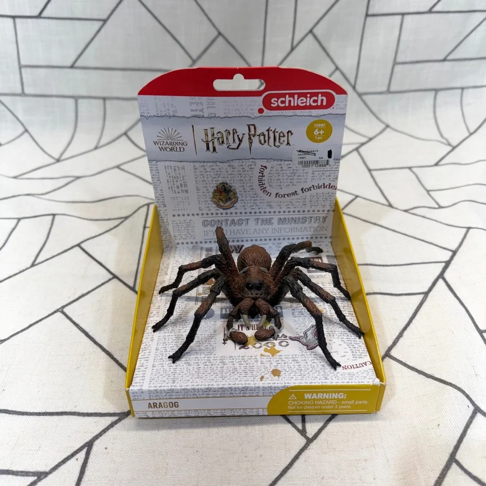 Schleich Harry Potter Aragog Figure One Size Brown Spider 13987 Wizarding World